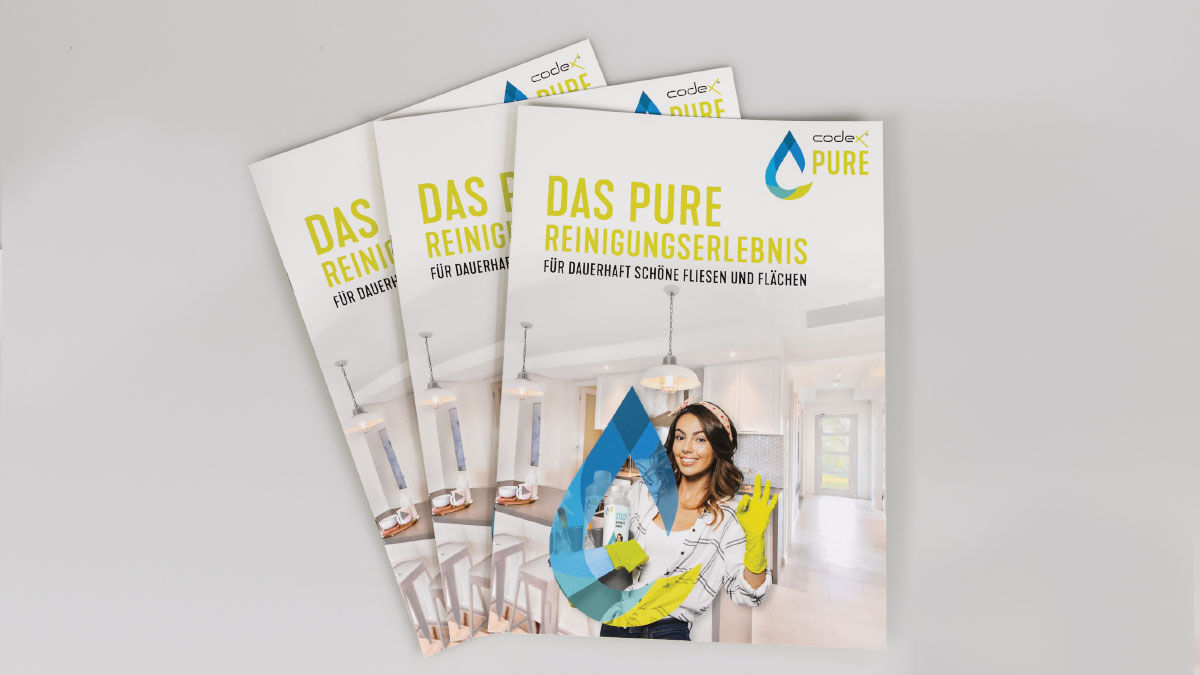 Pure Reinigersortiment Broschüre | 50 Stück